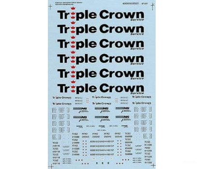 Microscale N 60597 Railroad Decal Set - NS - Road Railers Decals