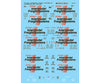 Microscale N 60671 Railroad Decal Set - Canadian Pacific - 48’ Container 1990+ Decals