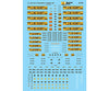 Microscale N 60769 Railroad Decal Set - J.B. Hunt - 48 & 53’ Container & Chassis 1993+ Decals