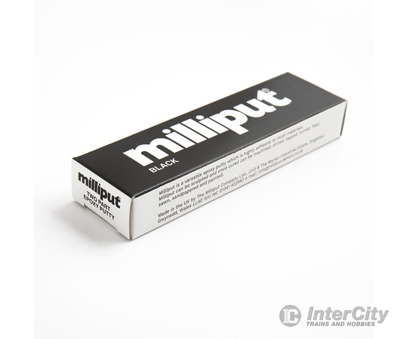 Milliput BLK SuperFine Black Modelling 2-Part Epoxy Putty Paint