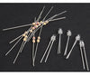 Miniatronics Corp. 1231005 Yeloglo White Leds Pkg(5) -- 3Mm Lights & Electronics