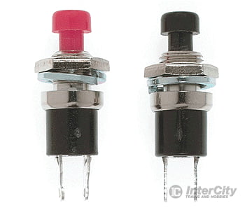 Miniatronics Corp. 3302502 Switches -- Push-Button Spst Momentary - Normally Open 1/4 .64Cm Pkg(2)