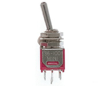 Miniatronics Corp. 3610005 Sub Miniature Toggle Switches -- Dpdt 3Amp 120V Lights & Electronics
