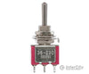 Miniatronics Corp. 3623004 Miniature Toggle Switches -- Spdt 5Amp 120V Center Off Pkg(4) Lights &
