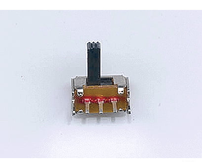 Miniatronics Corp. 3805004 Micro Miniature Slide Switch -- Spdt Pkg(4) - Good For N & Ho Lights