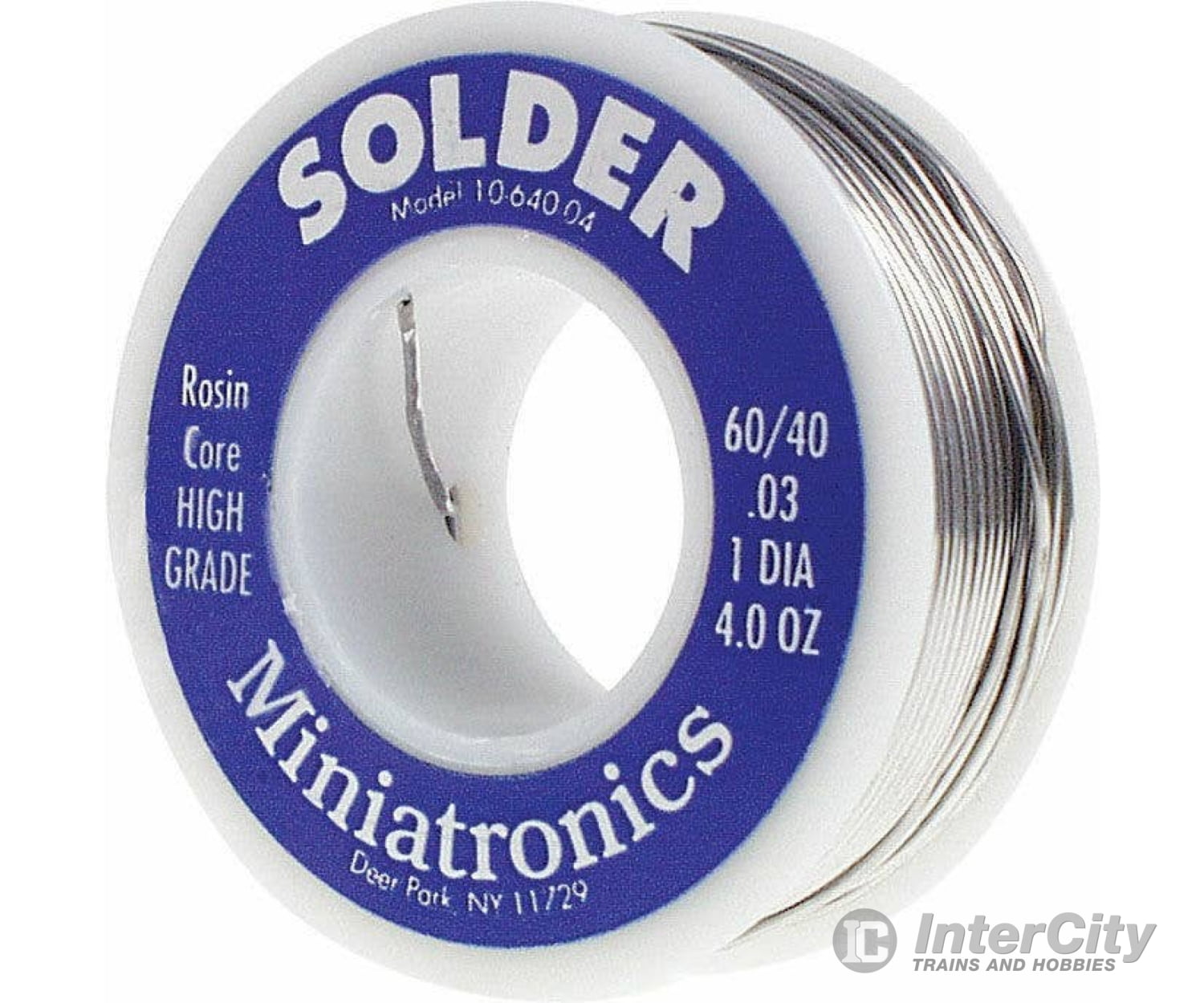 Miniatronics Corp. A 1064004 60/40 Rosin Core Solder - 4Oz 113G Tools