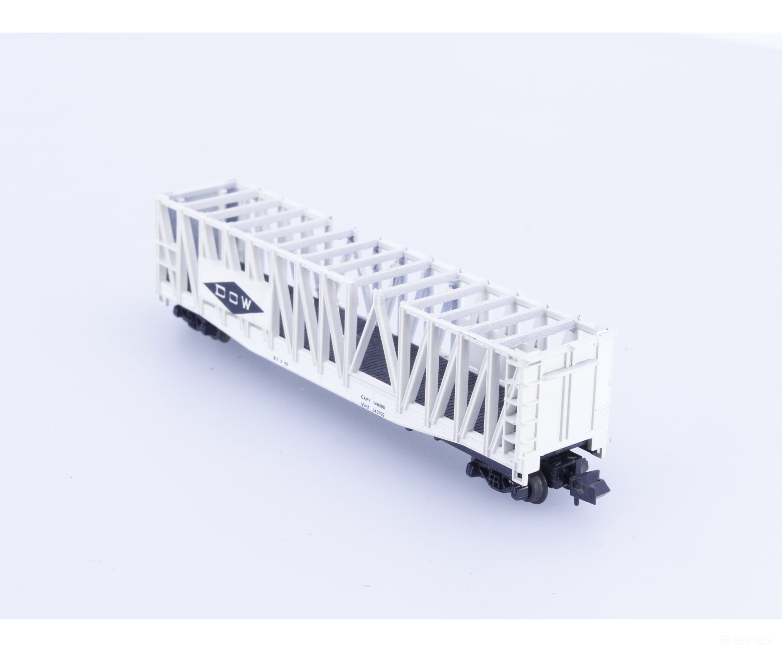 Minitrix 51310200 N Braced Flat Car Dow - Freight Cars