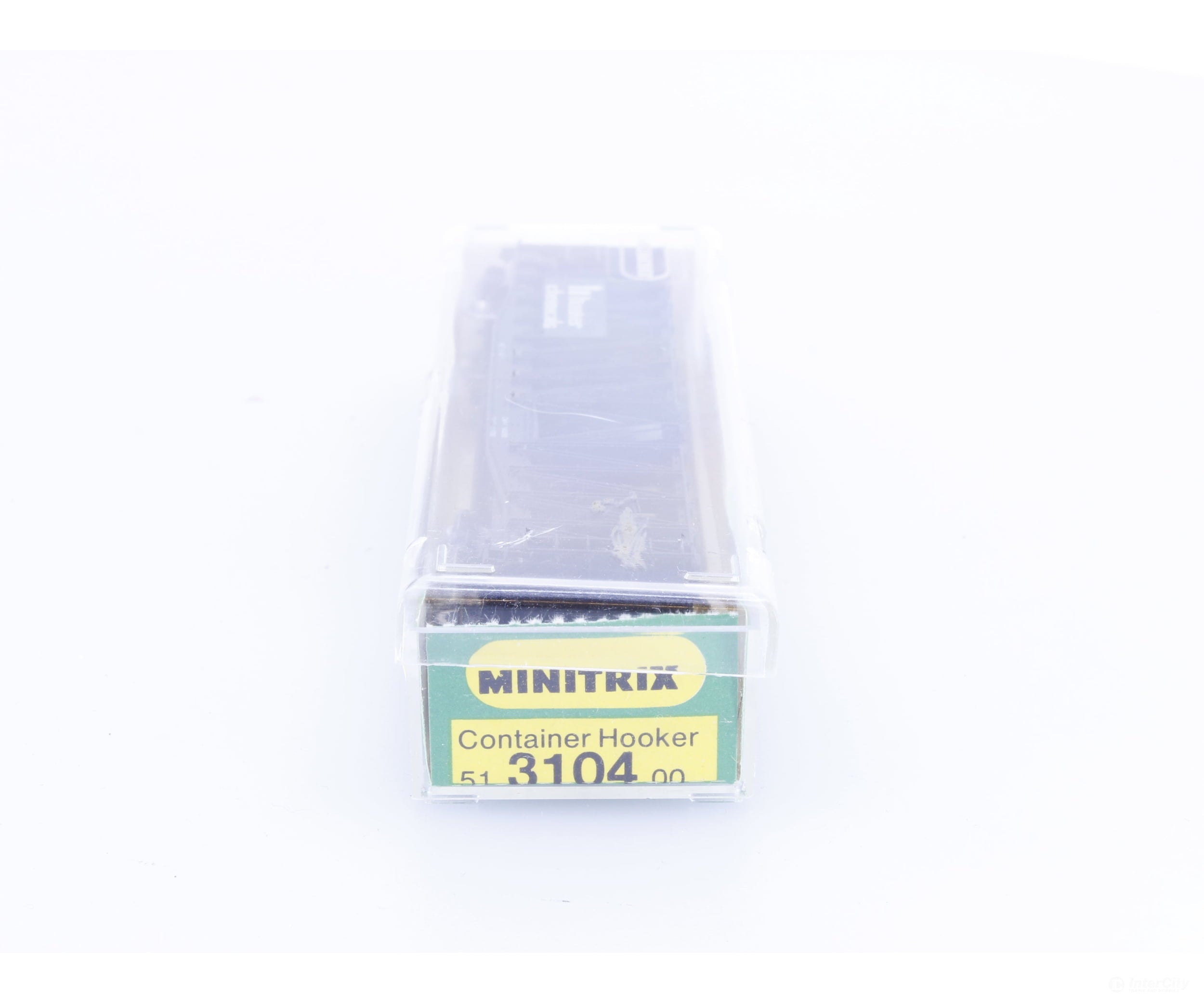 Minitrix 51310400 N Braced Flat Car Hooker Chemicals - Freight Cars