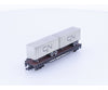Minitrix 51314600 N 50’ Flat Car with 2 CN Trailers Canadian National (CN) 665144 Freight Cars