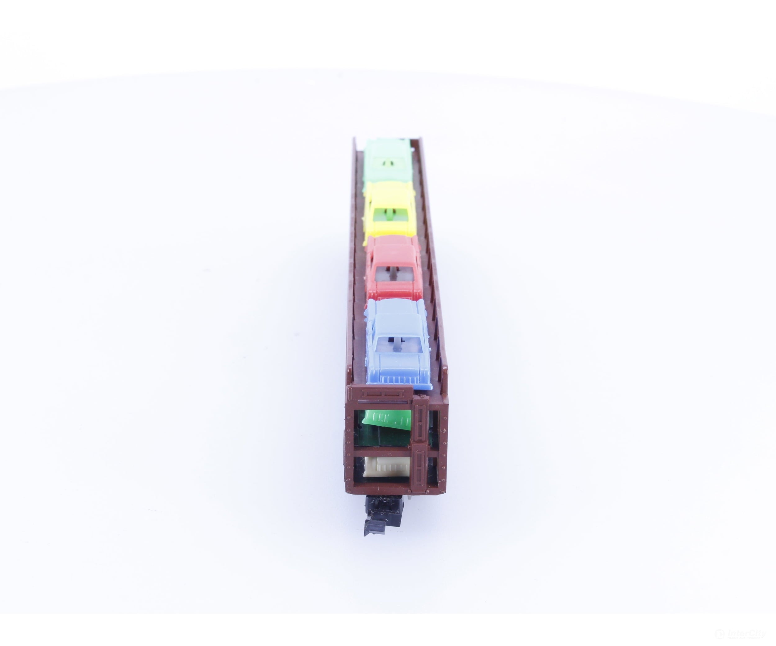 Minitrix 51315200 N Tri Level Open Autorack (TTX) Southern Pacific (SP) 71014(#2) - Freight Cars