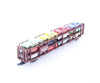 Minitrix 51315200 N Tri Level Open Autorack (TTX) Southern Pacific (SP) 71014(#2) - Freight Cars