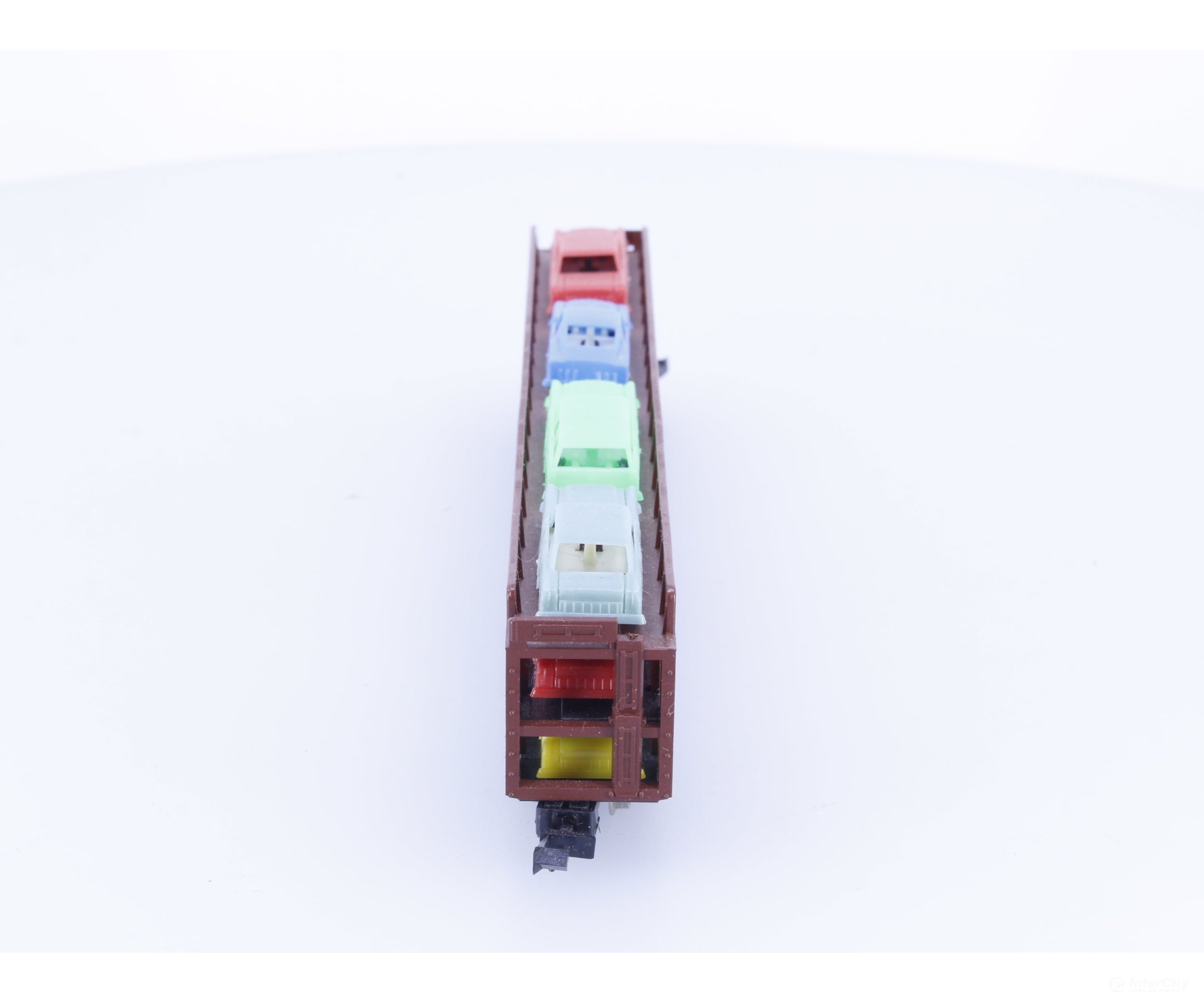 Minitrix 51315200 N Tri Level Open Autorack (TTX) Southern Pacific (SP) 71014 - Freight Cars