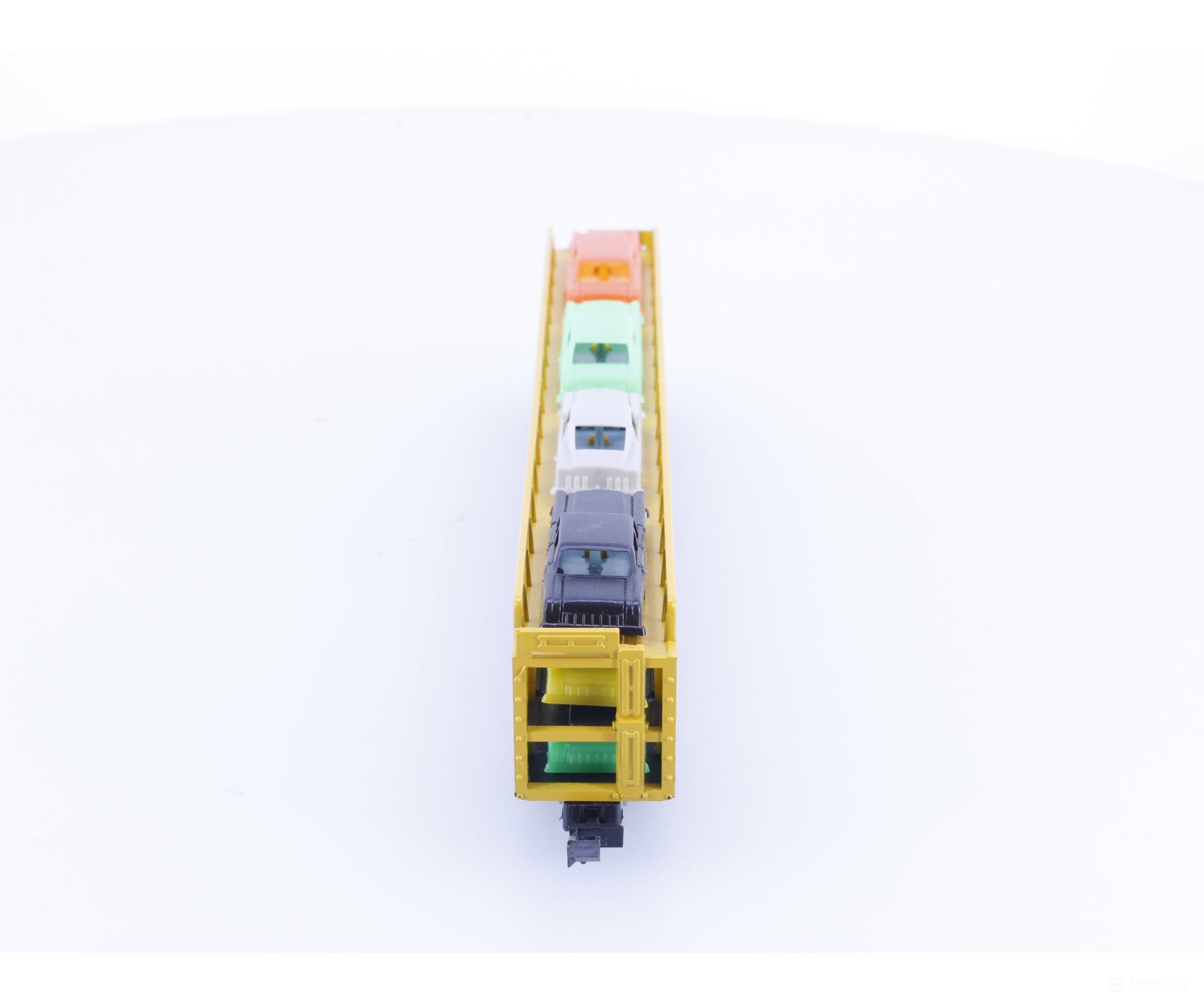 Minitrix 51315400 N Tri Level Open Autorack (TTX) Union Pacific (UP) 71014 - Freight Cars