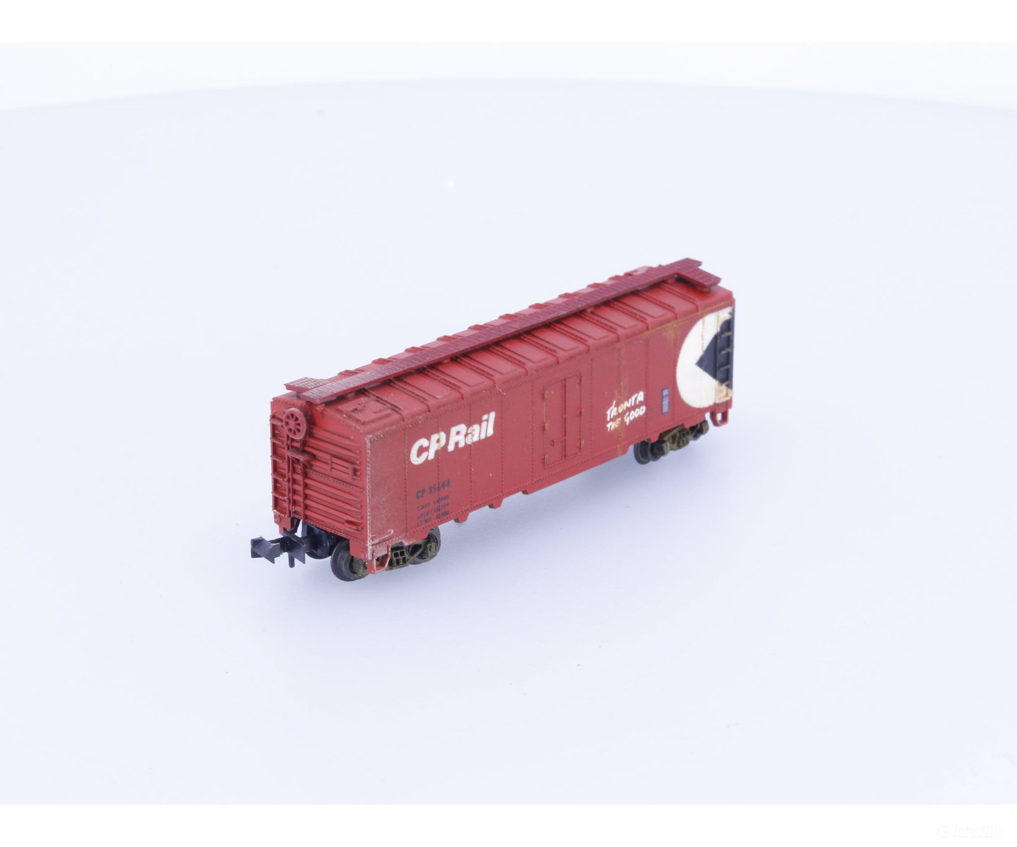 Minitrix 51326900 N 40’ Single Door Boxcar Canadian Pacific (CP) 35644 Freight Cars