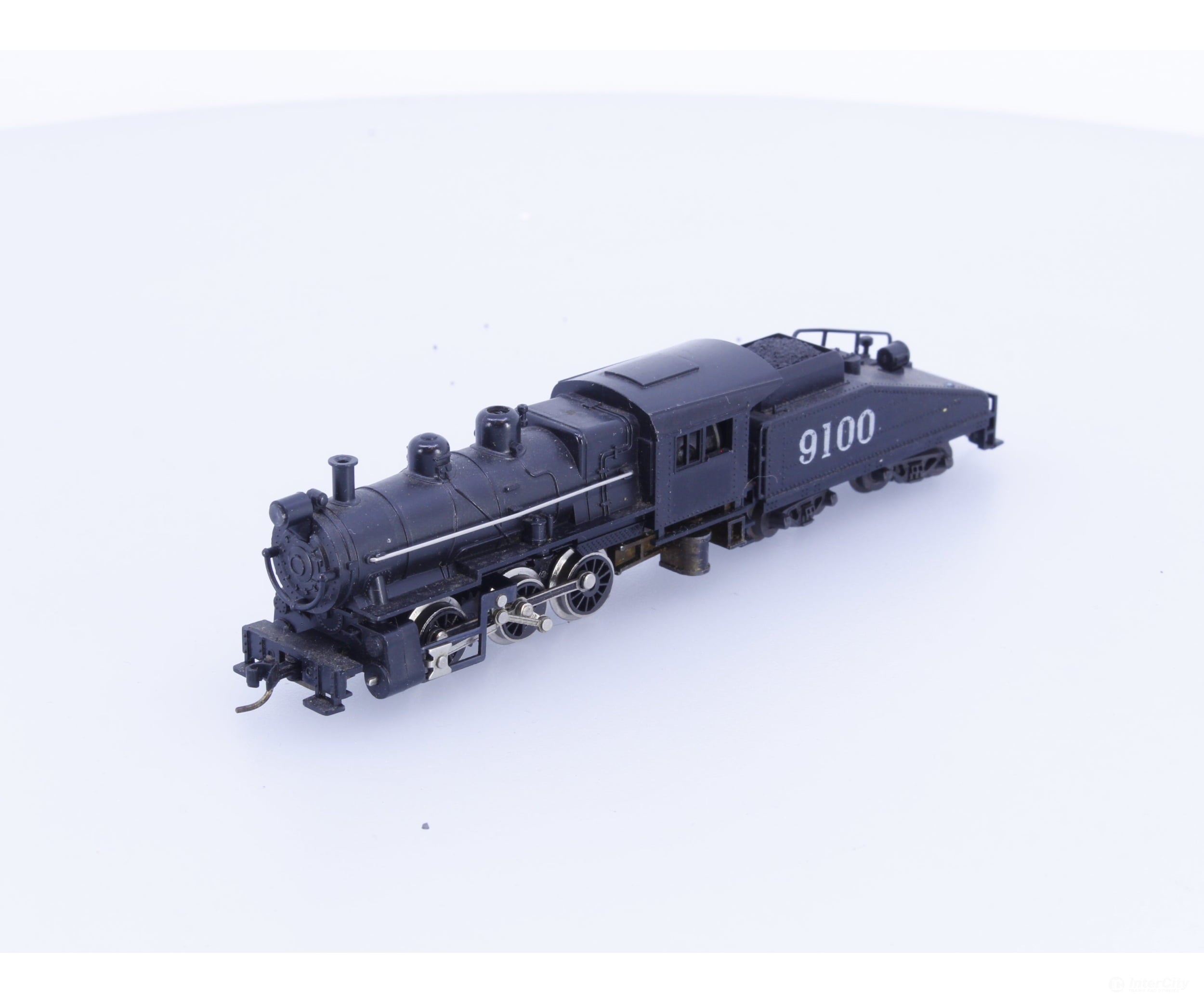 Minitrix 9100 N 0-6-0 Steam Locomotive Unlettered 9100 Analog DC - Locomotives