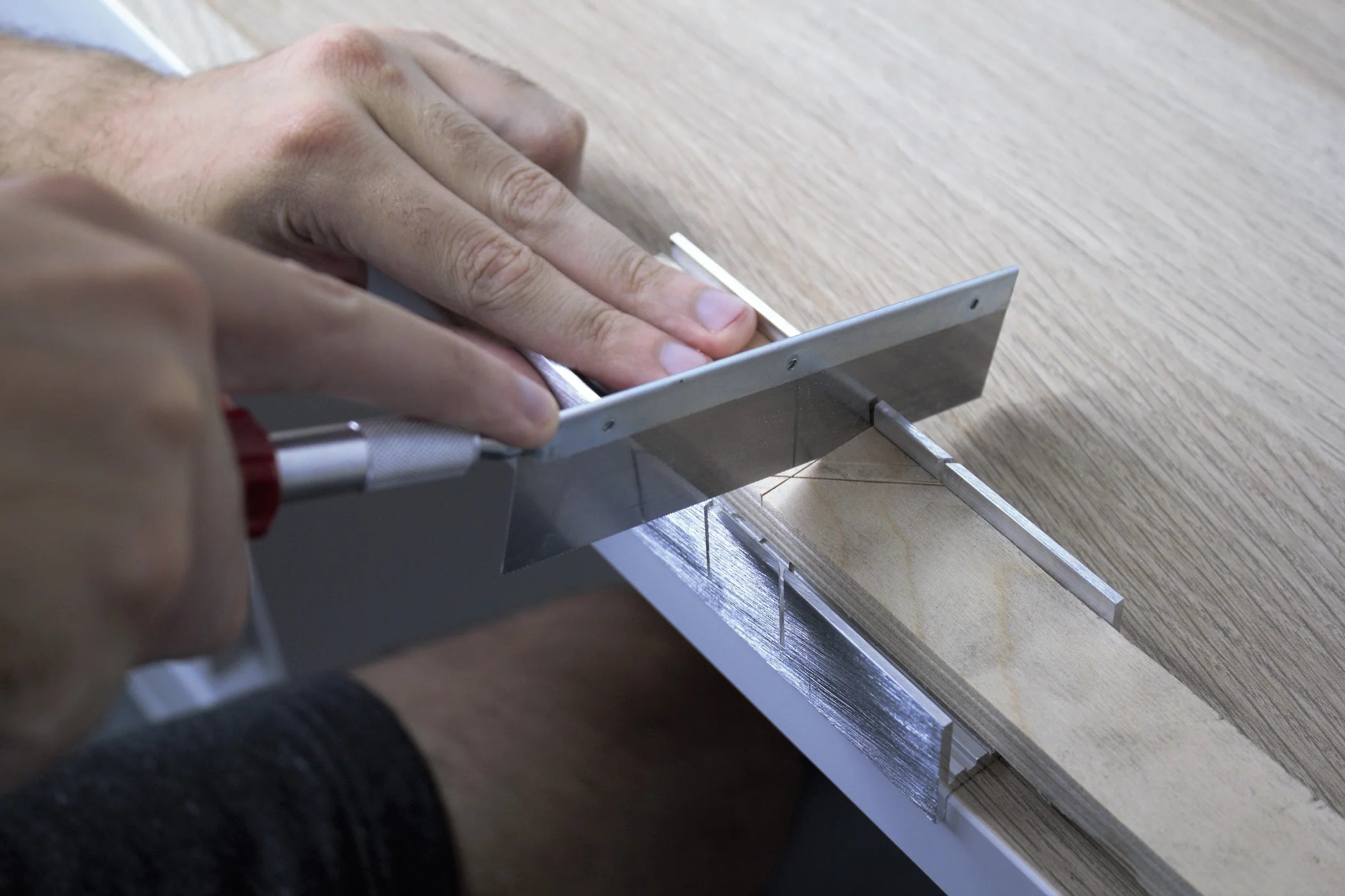 Excel 55665 Small Mitre Box (45/90/135 degree) Aluminum