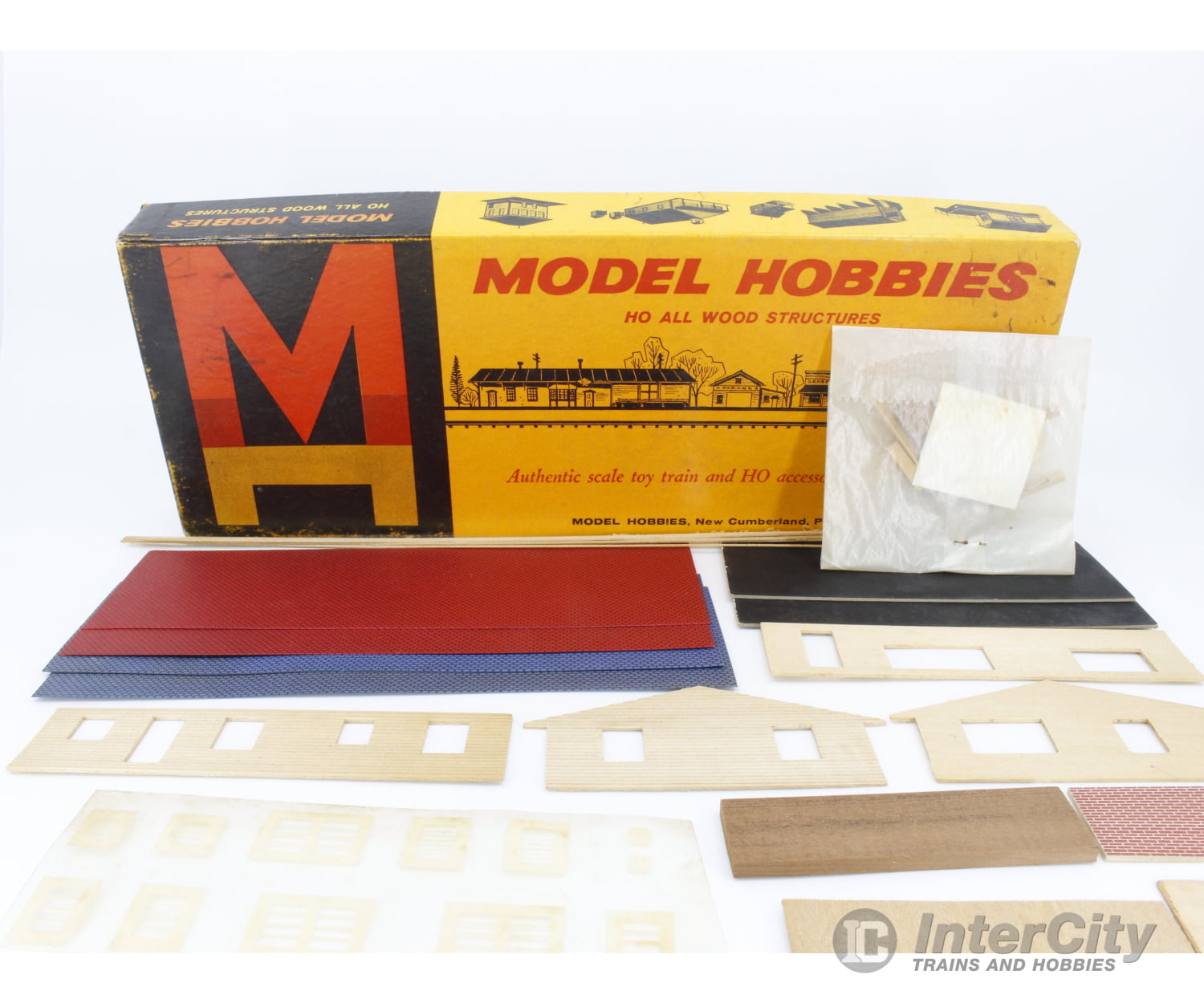 Model Hobbies 533 Ho Ranch House Kit Structures