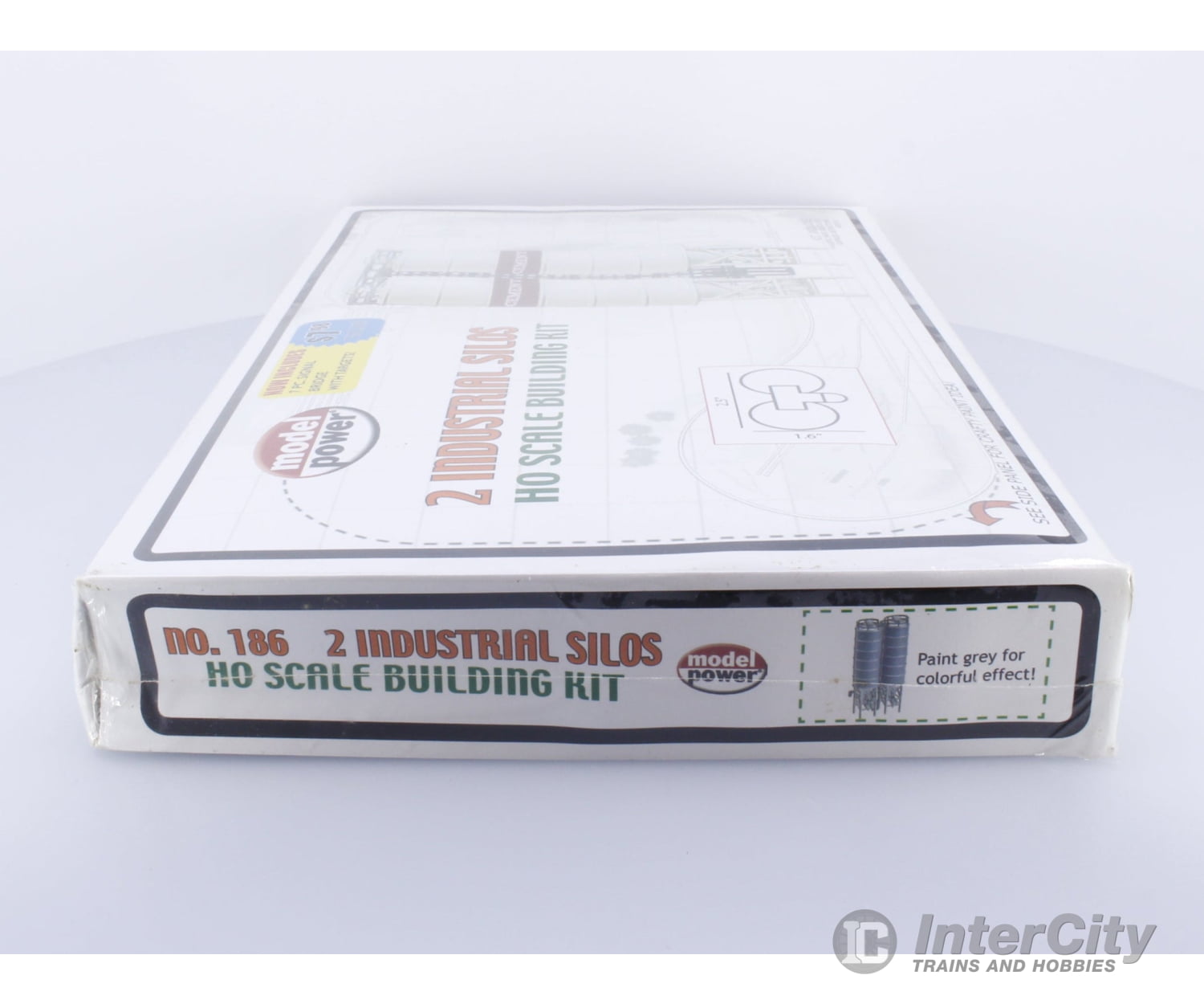 Model Power 186 HO 2 Industrial Silos Structures