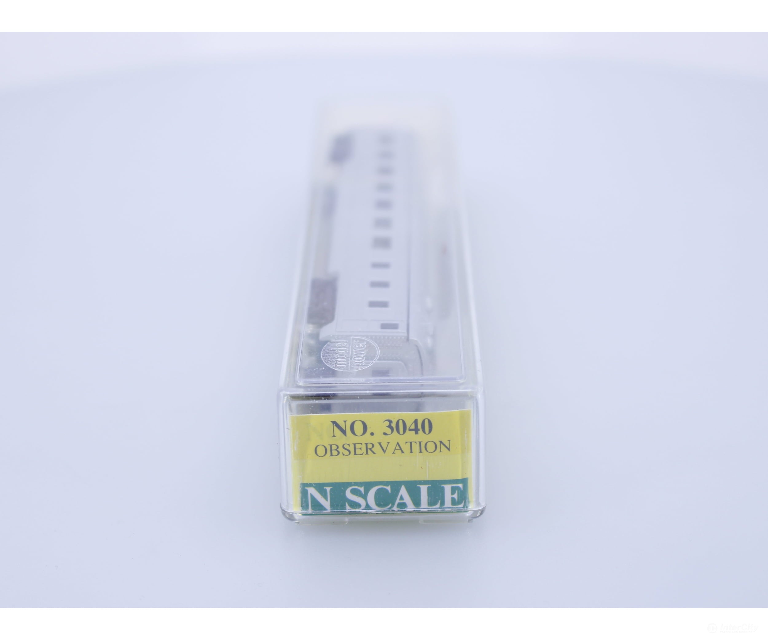 Model Power 3040 N Observation Passenger Car Undecorated Passenger Cars