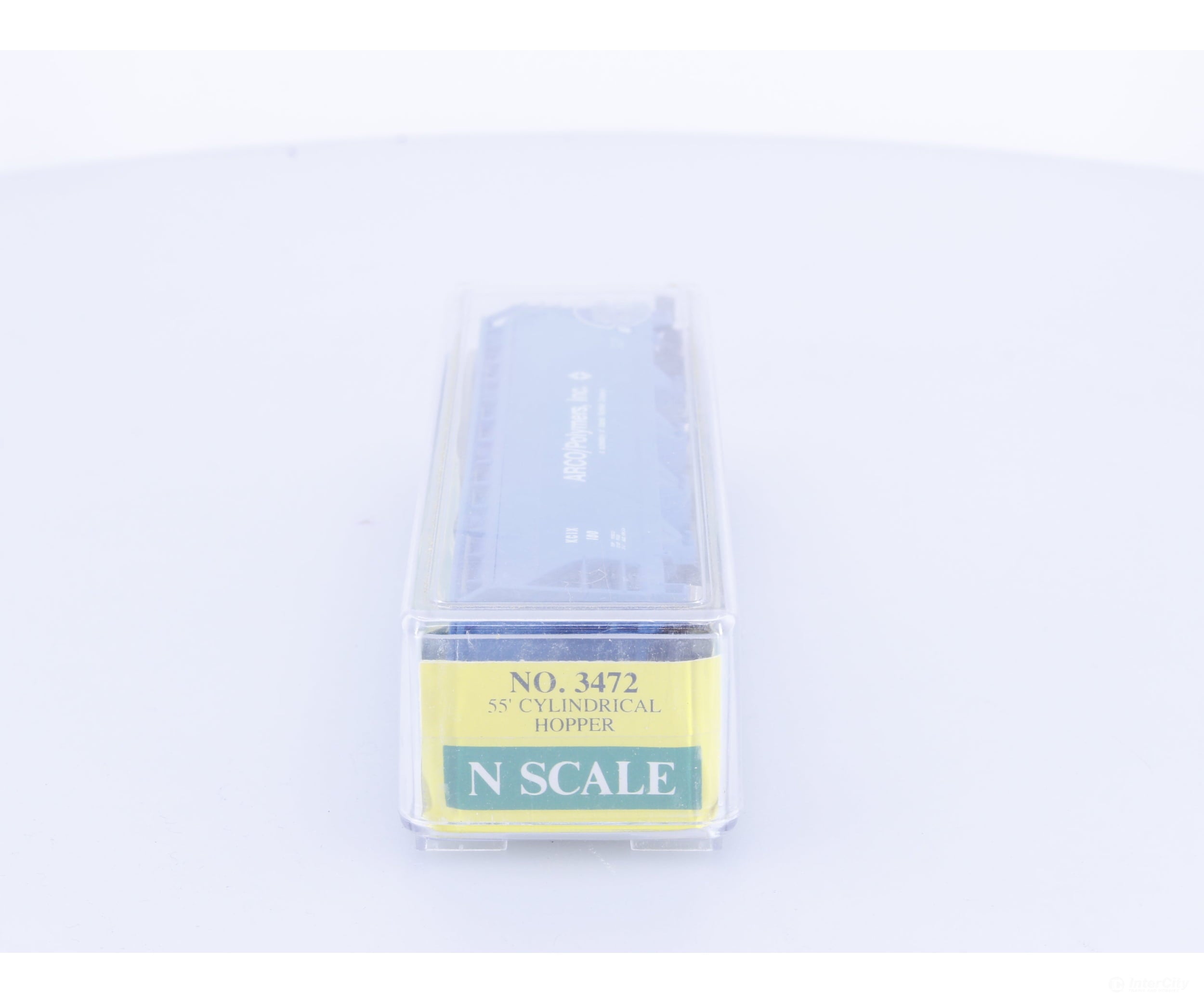 Model Power 3472 N 55’ Cylindrical Hopper ARCO/Polymers Inc (KCIX) 100 - Freight Cars