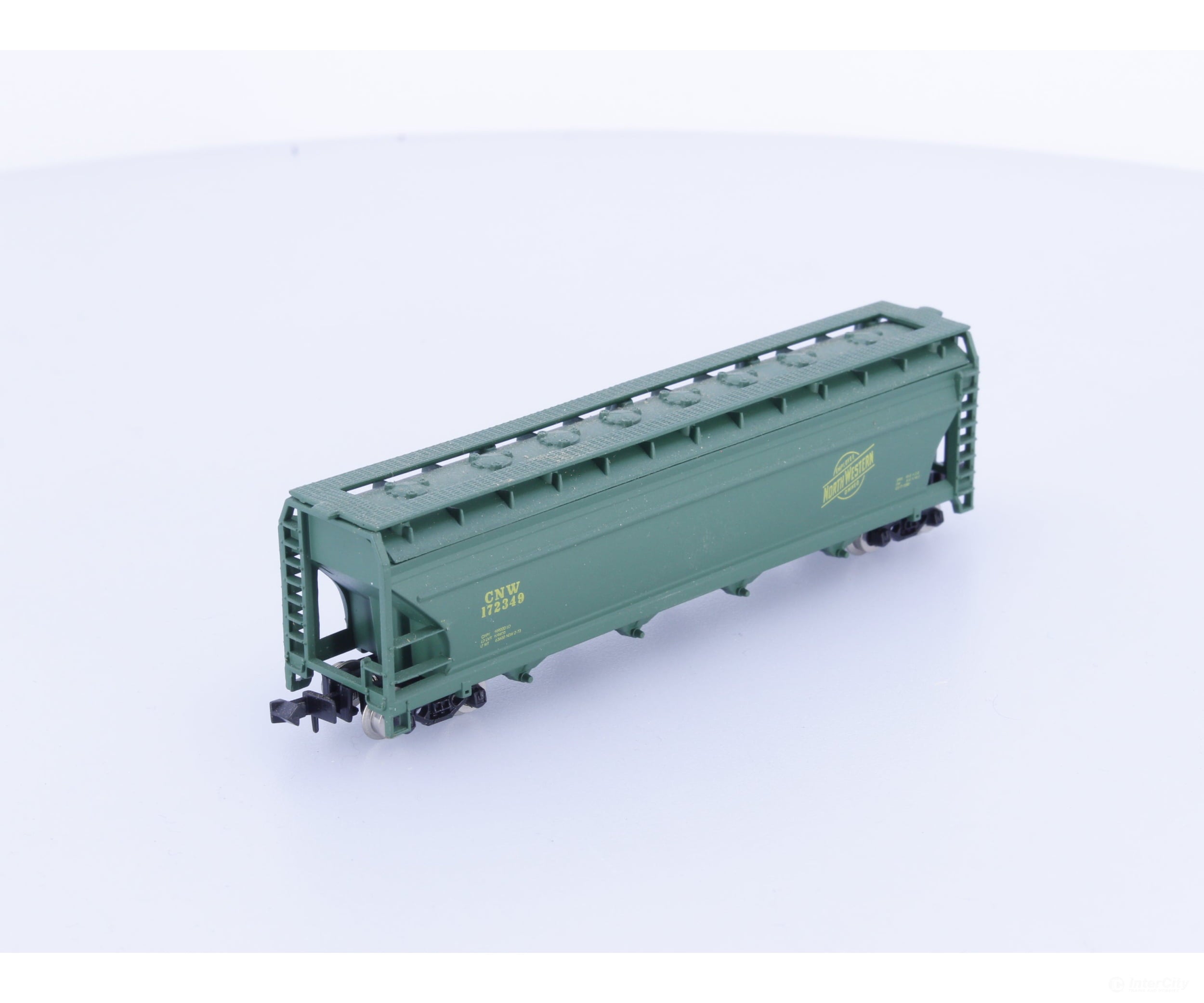 Model Power 3489 N 55’ Cylindrical Hopper Chicago and North Western (CNW) 172349 - Freight Cars