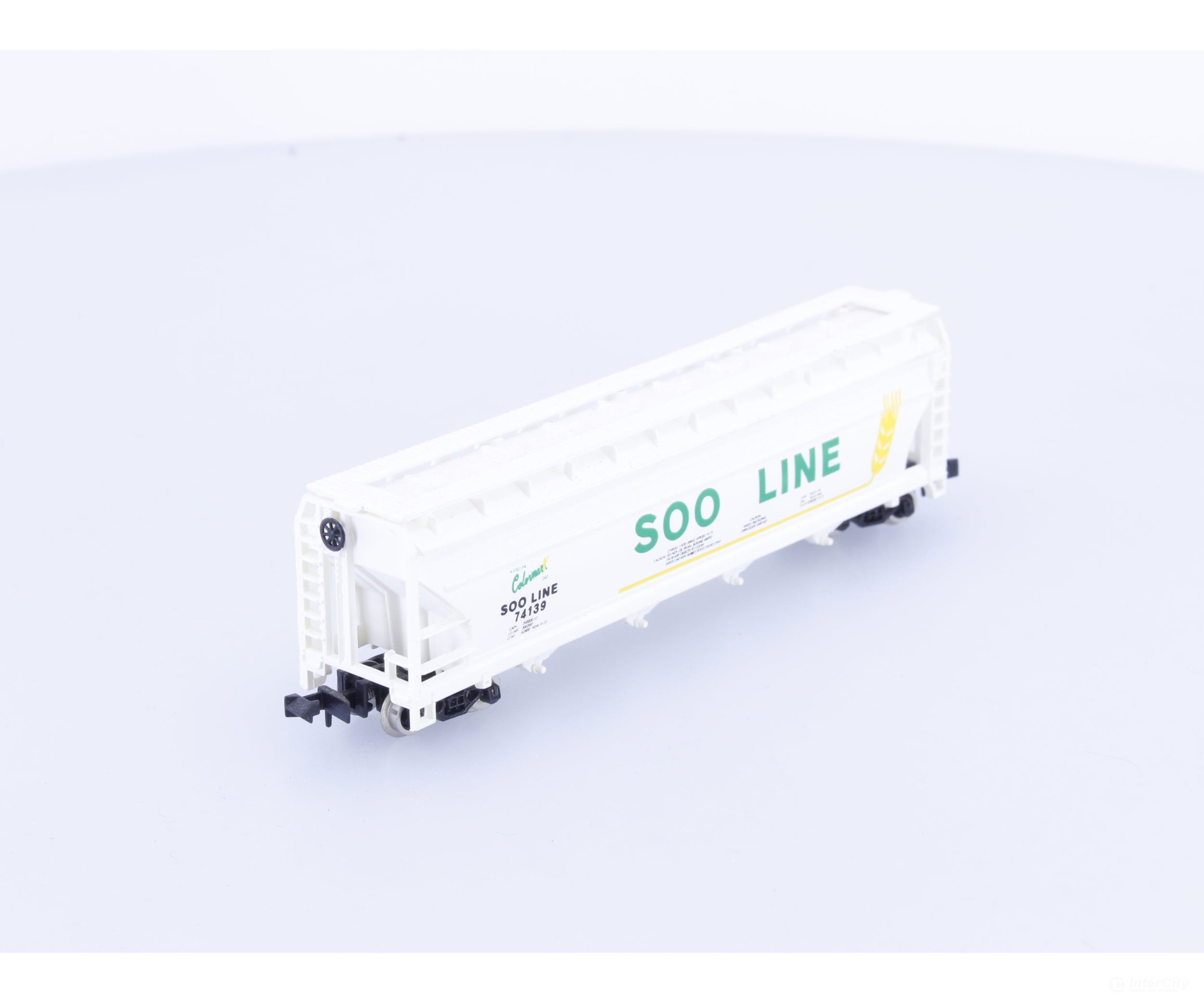 Model Power 3492 N 55’ Cylindrical Hopper Soo Line (SOO) 74139 - Freight Cars