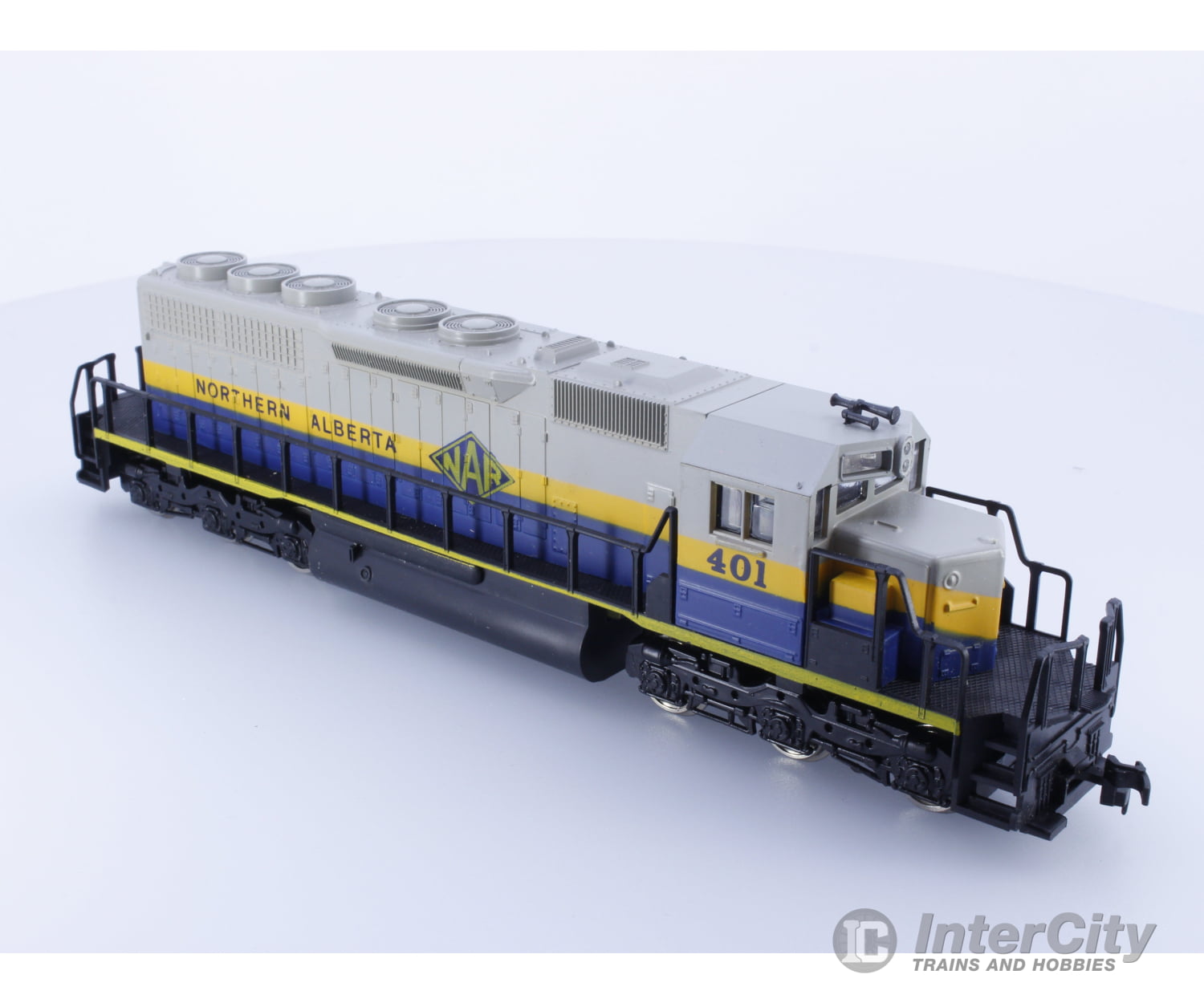 Model Power 6803 Ho Loco Sd-40-2 With Fly Wheel Northern Alberta Railway (Nar) 401 Analog Dc