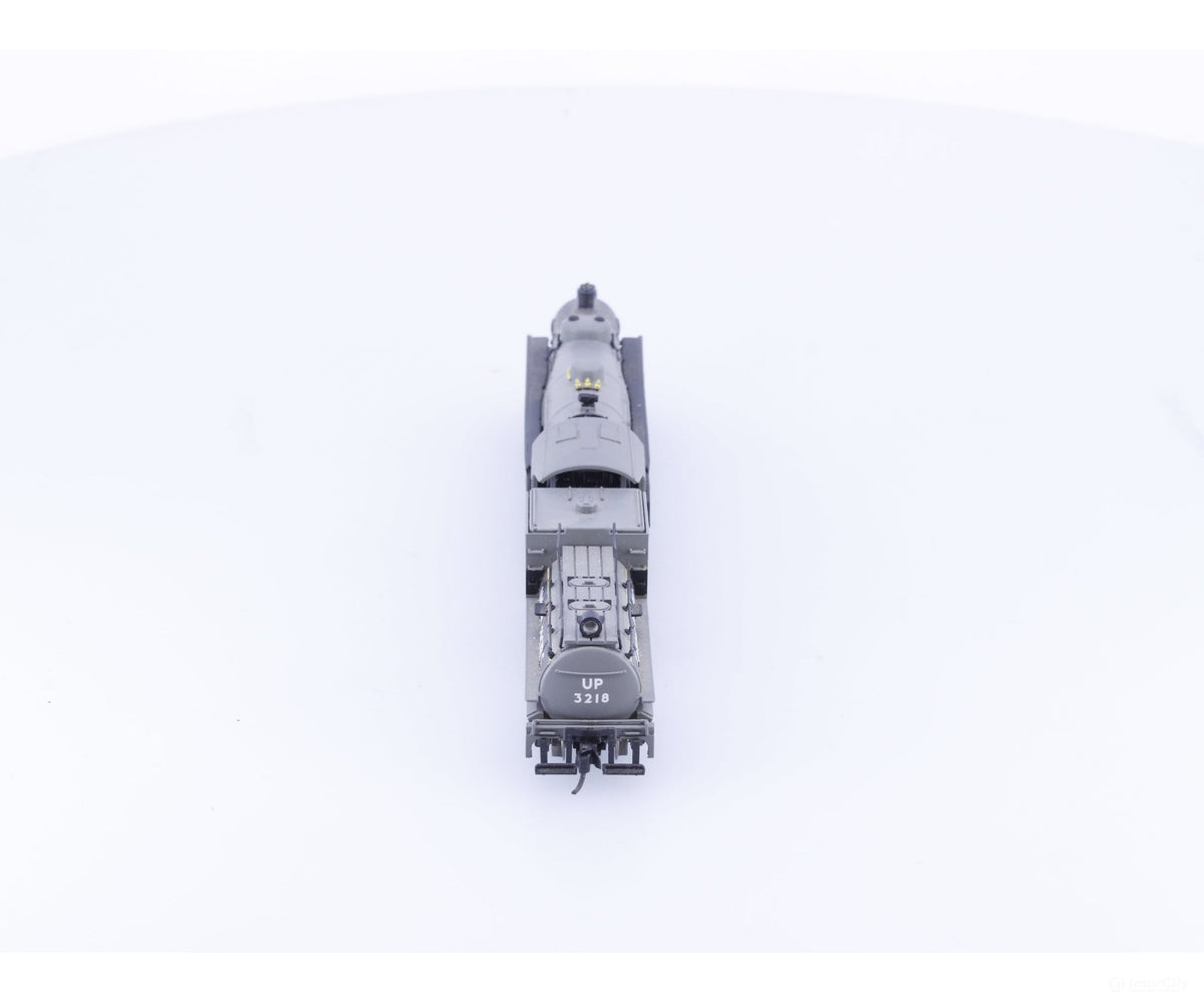 Model Power 7424 N Metal 4-6-2 Semi-Streamlined Steam Locomotive Union Pacific (UP) 3218 Analog DC - Locomotives