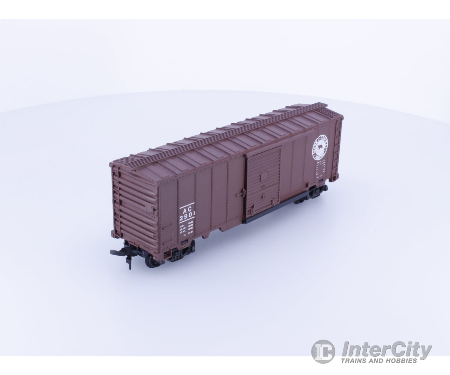 Model Power 7950 HO 40’ Single Door Boxcar Algoma Central (AC) 2901 Freight Cars