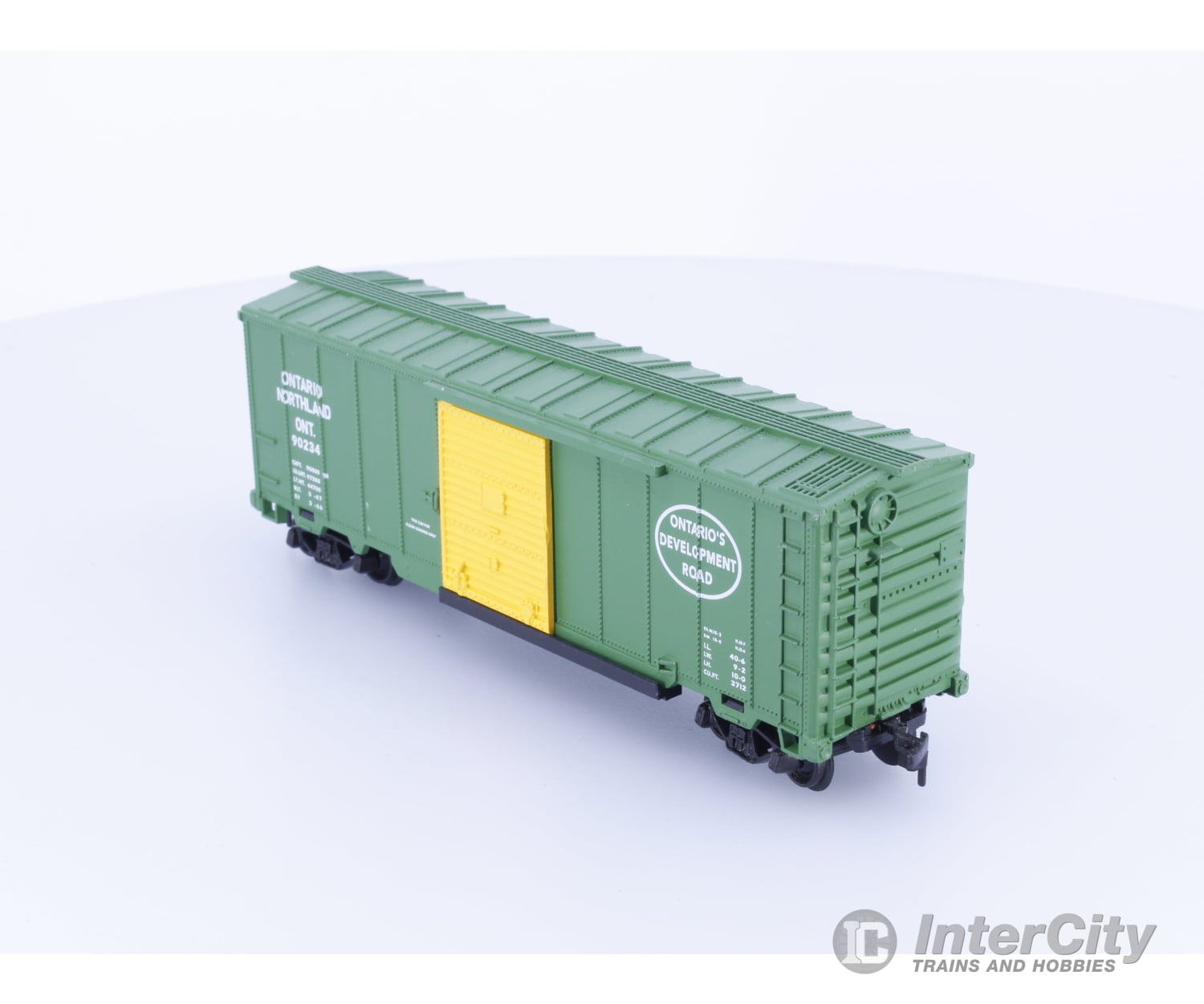 Model Power 7951 HO 40’ Single Door Steel Boxcar Ontario Northland (ONT) 90234 Freight Cars