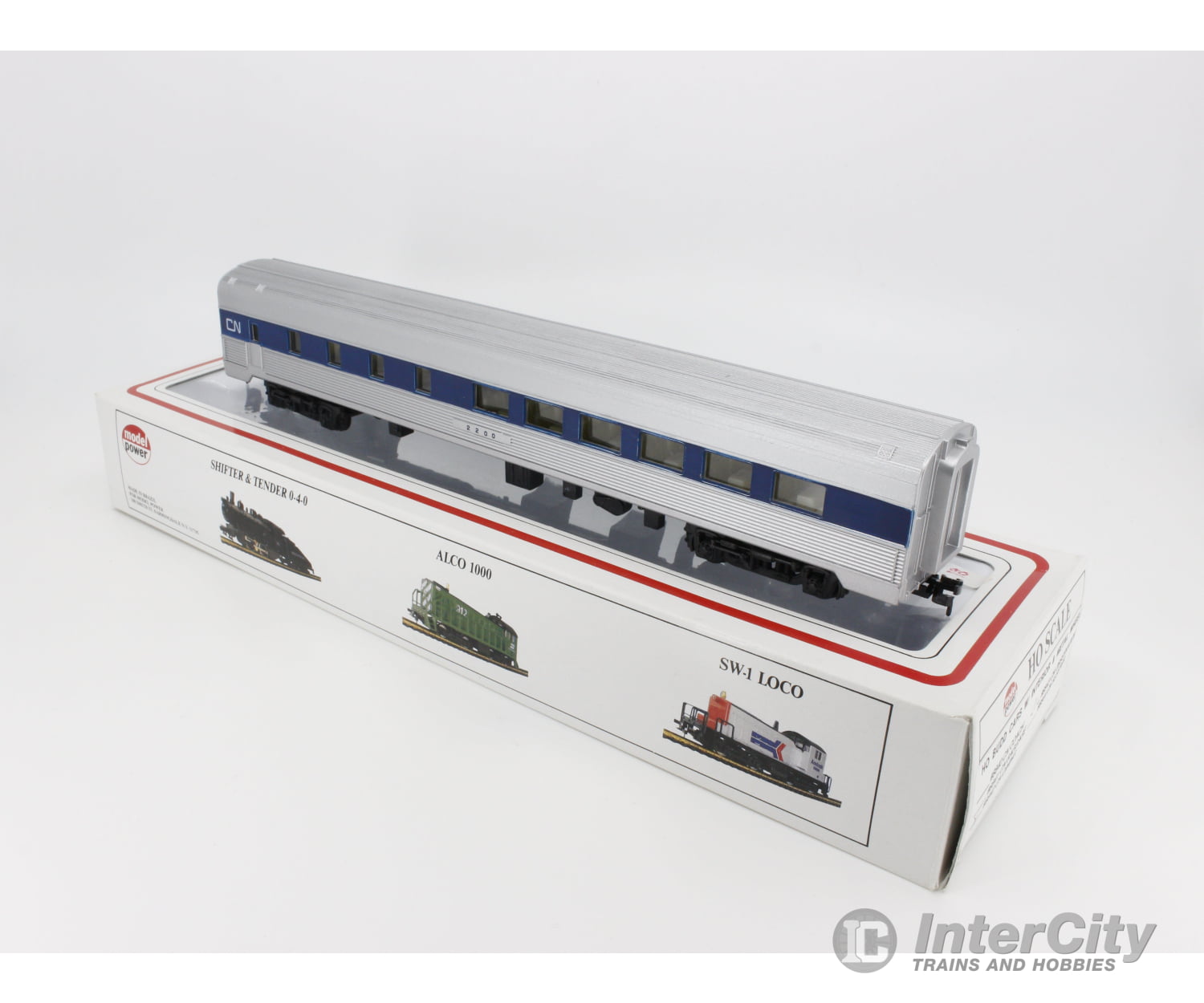 Model Power 8842 Ho Baggage Passenger Car Canadian National (Cn) 2200 Cars