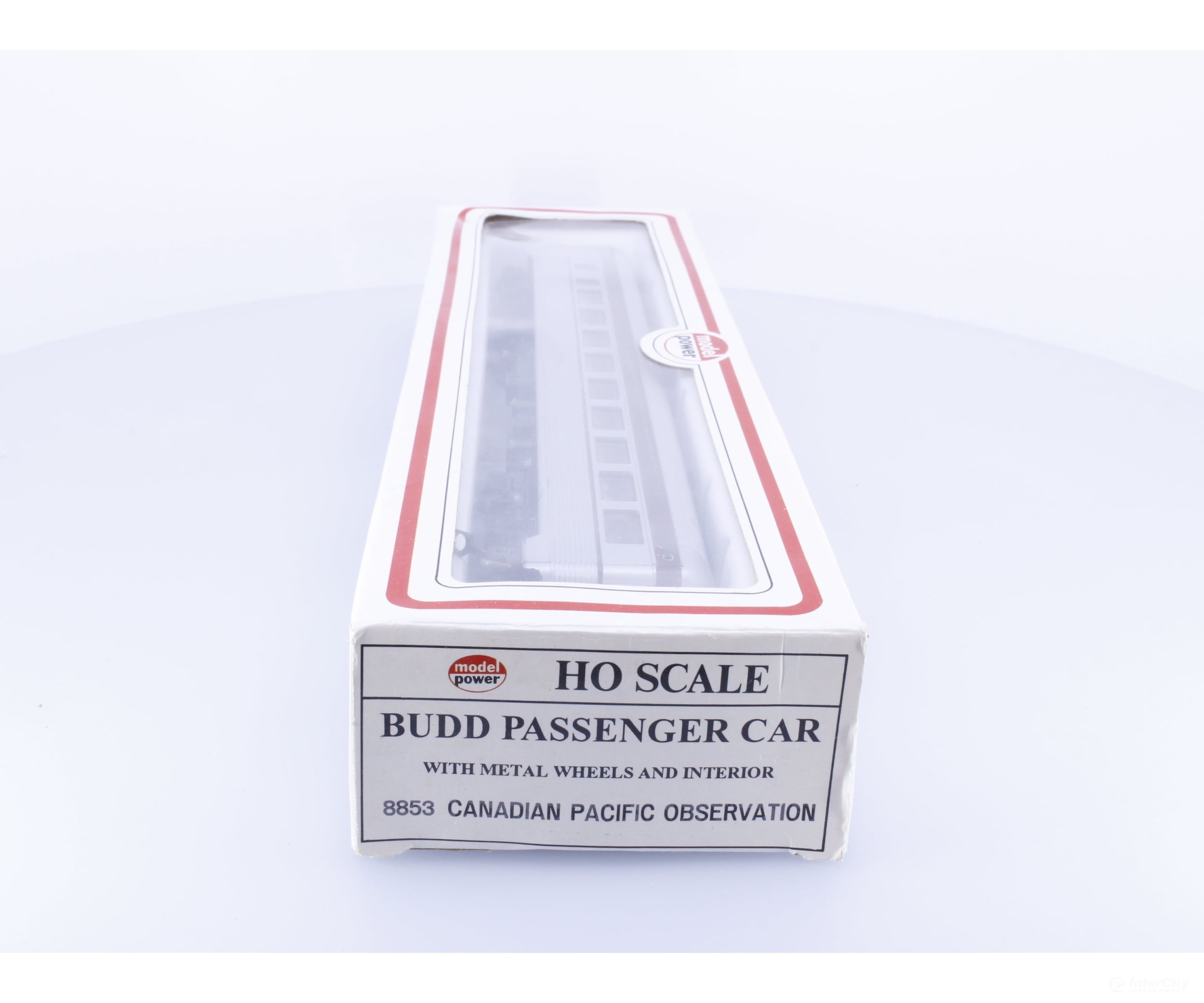 Model Power 8853 HO Budd Observation Car Canadian Pacific (CP) Seaview Passenger Cars