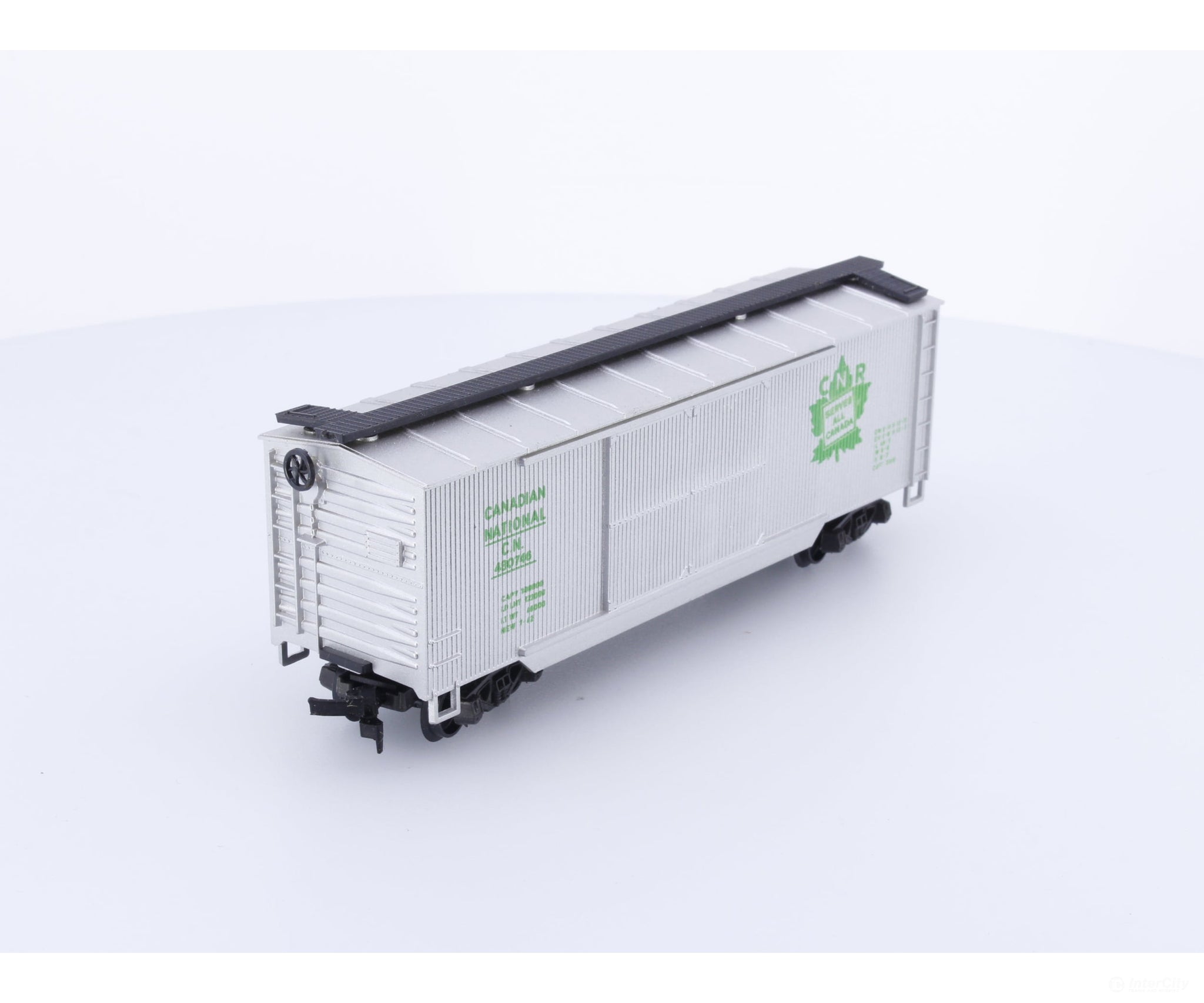 Model Power 9004 HO 40’ Box Car Canadian National (CN) 480746 (#2) Freight Cars
