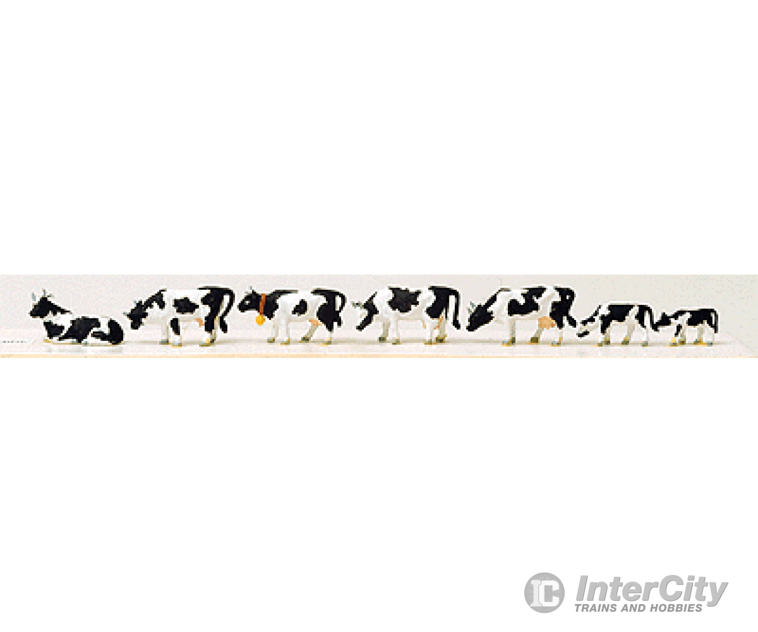 Model Power Ho 5731 Cows & Calves - Black White Pkg(6) Figures