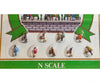 Model Power N 1336 Passengers - Sitting People pkg(9) - Figures