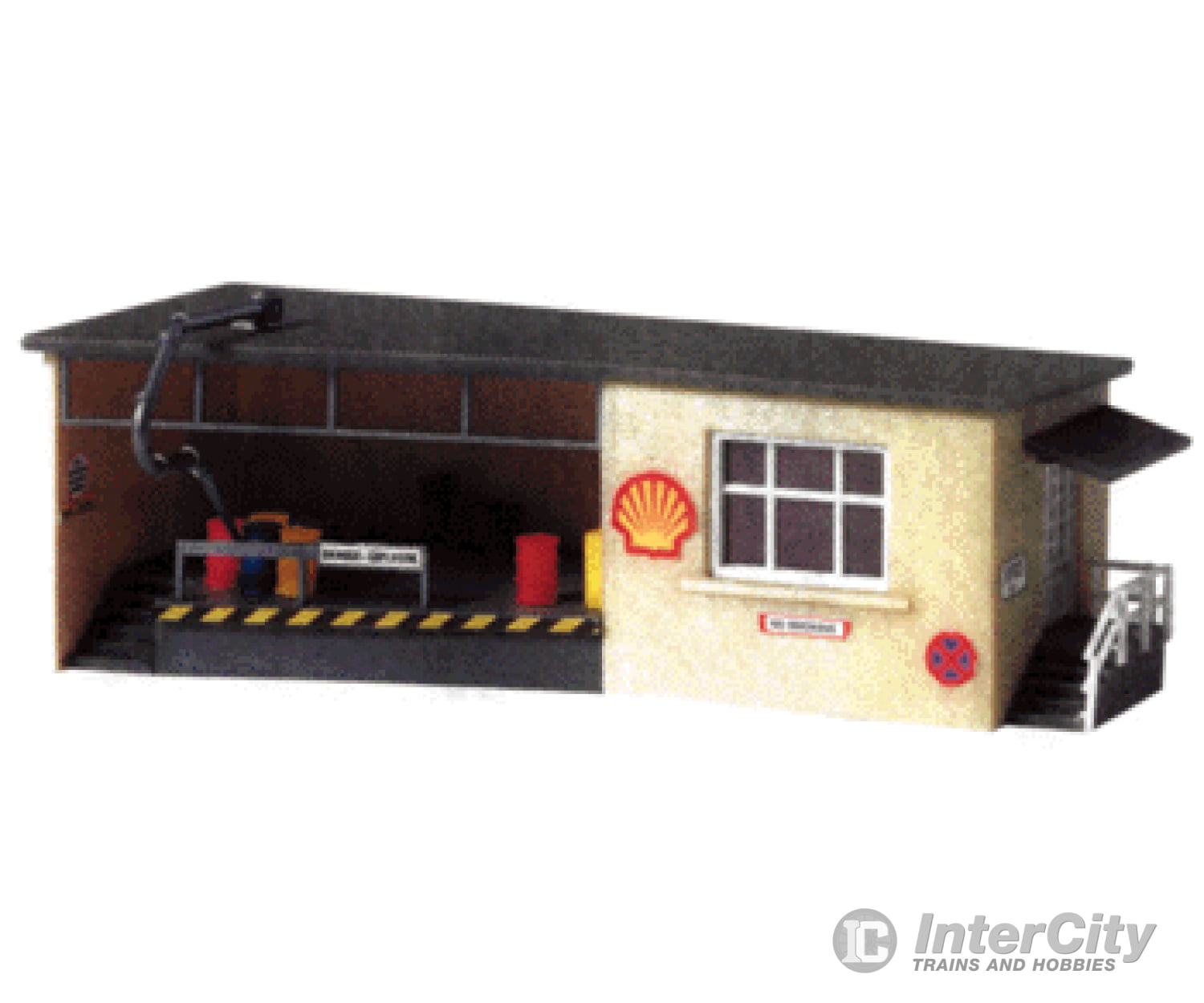 Model Power N 1571 Oil Facility Office -- Kit - 3-15/16 X 1-5/16 1 8.8 3.6 2.5Cm Structures