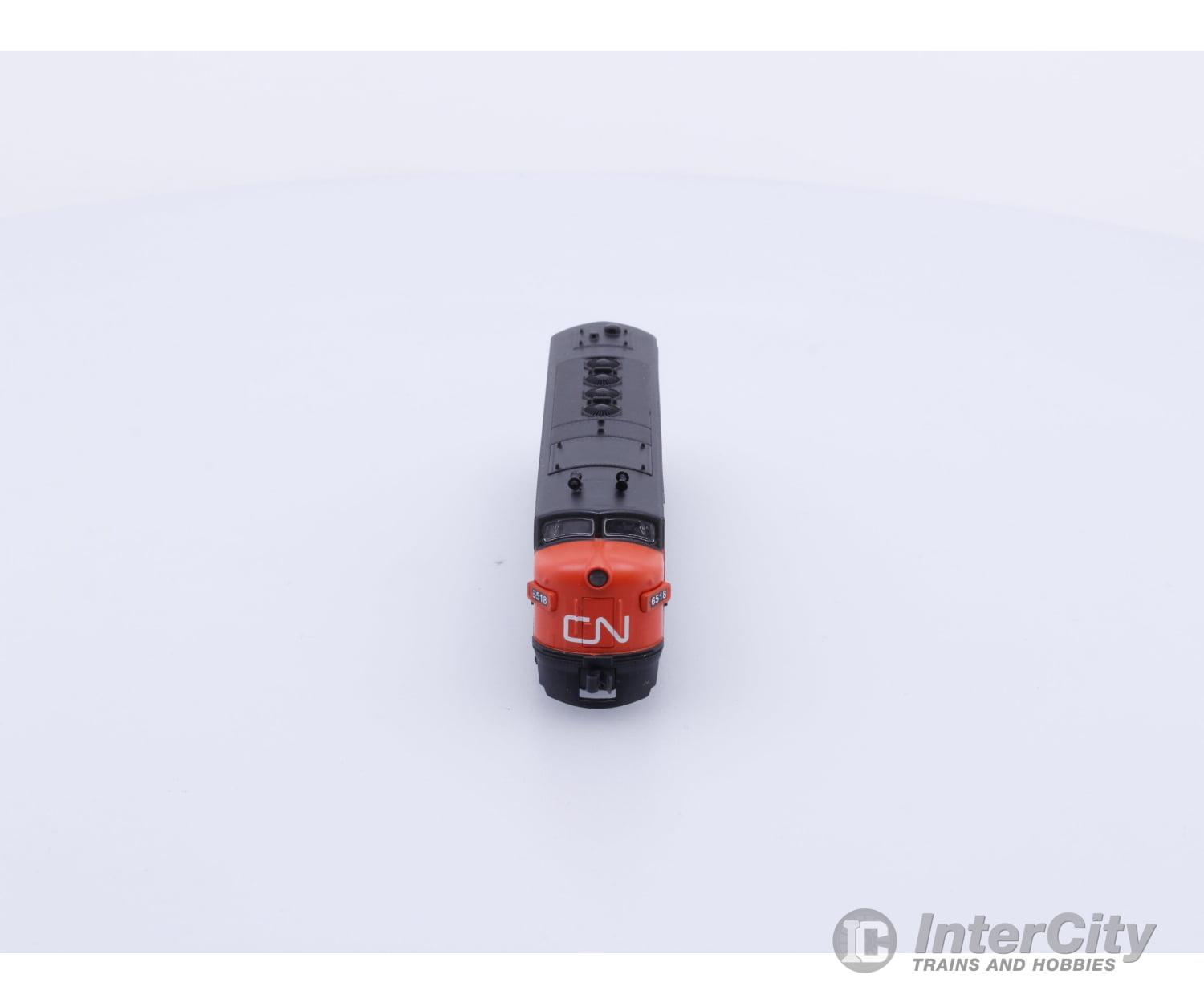 Model Power N F-7A Canadian National (CN) 6518 Analog DC Locomotives