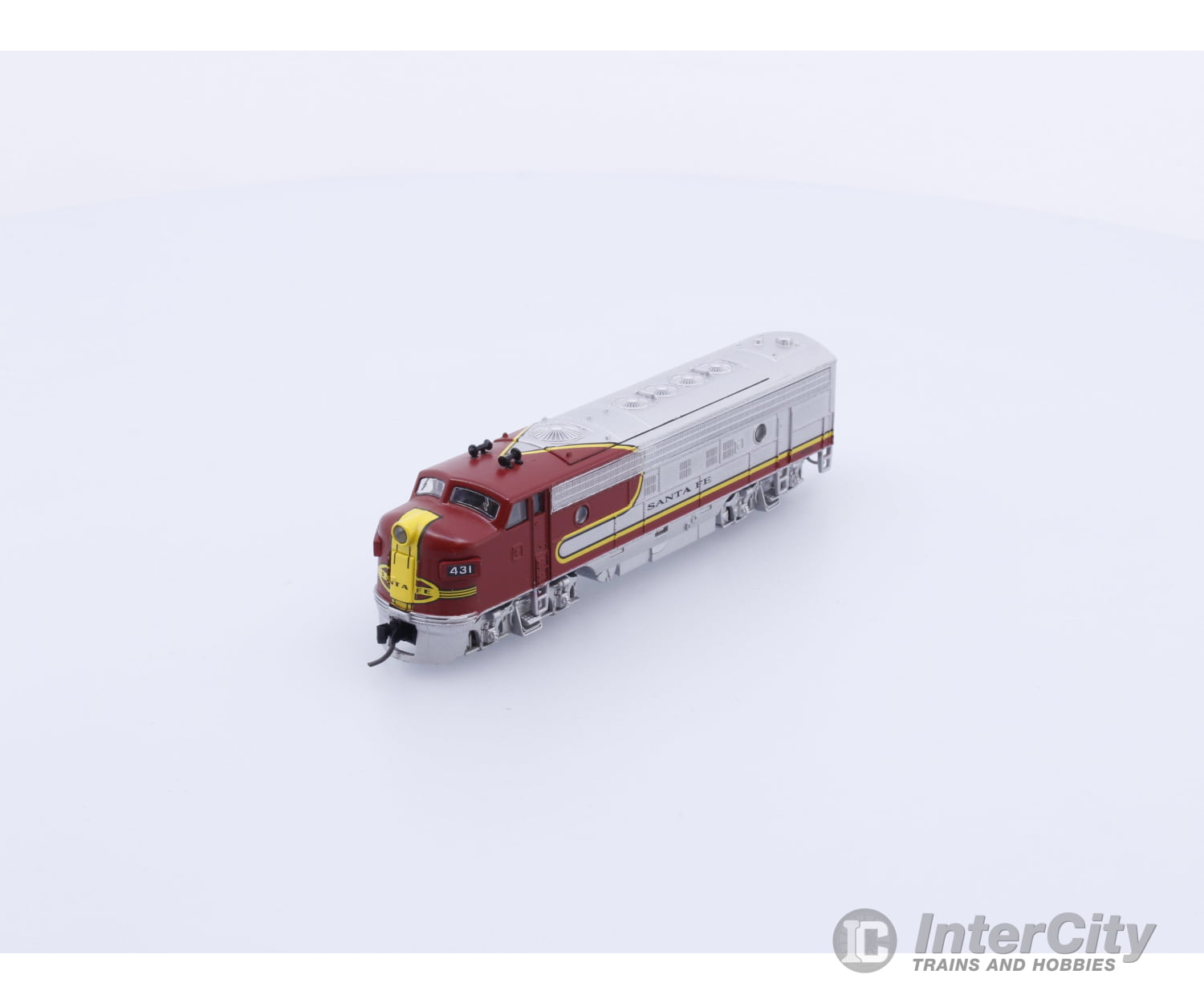 Model Power N F7A Santa Fe (SF) 431 Analog DC Locomotives