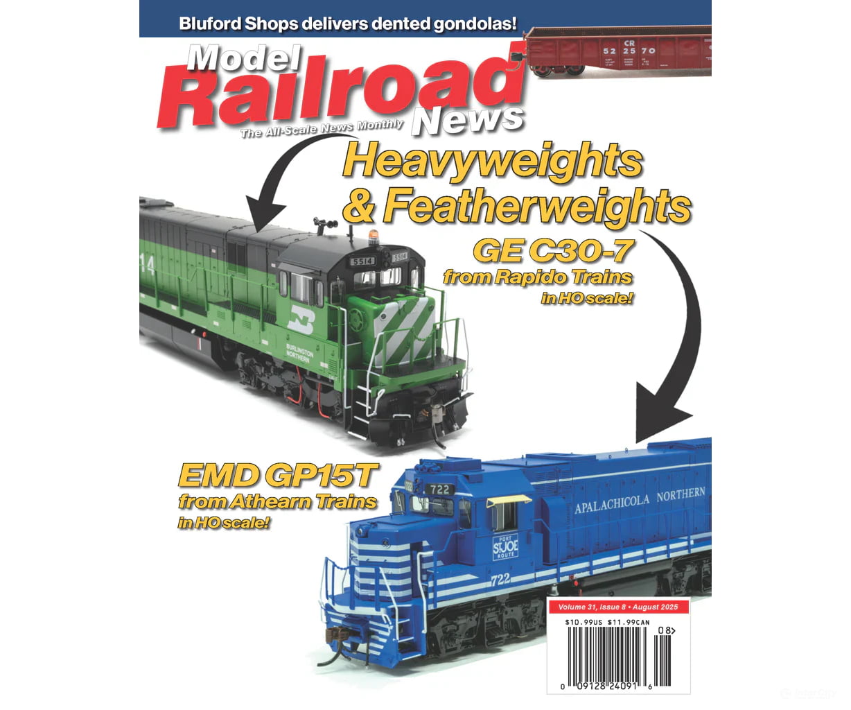 Model Railroad News August 2025 Magazines