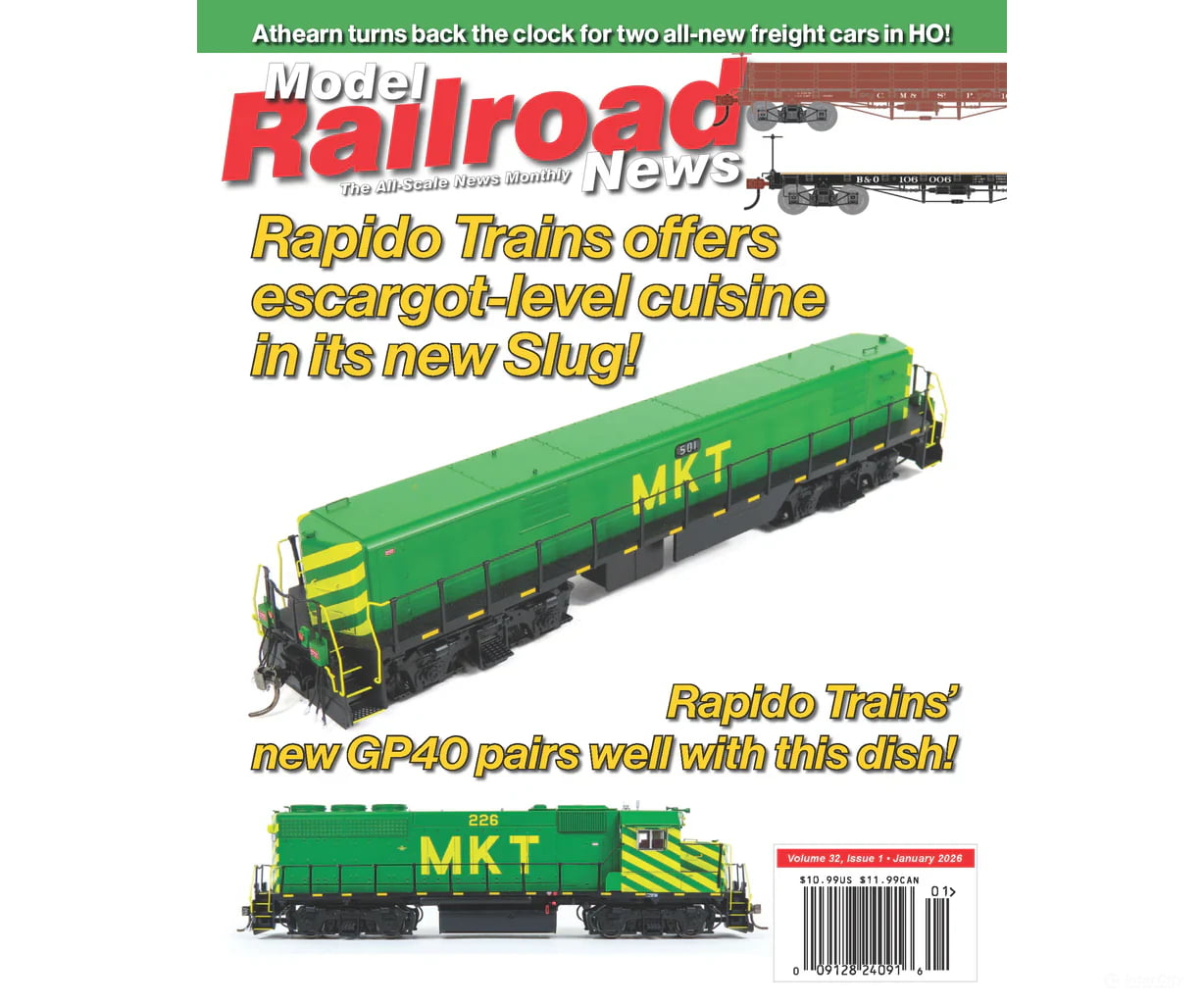 Model Railroad News Magazine January 2026 Magazines