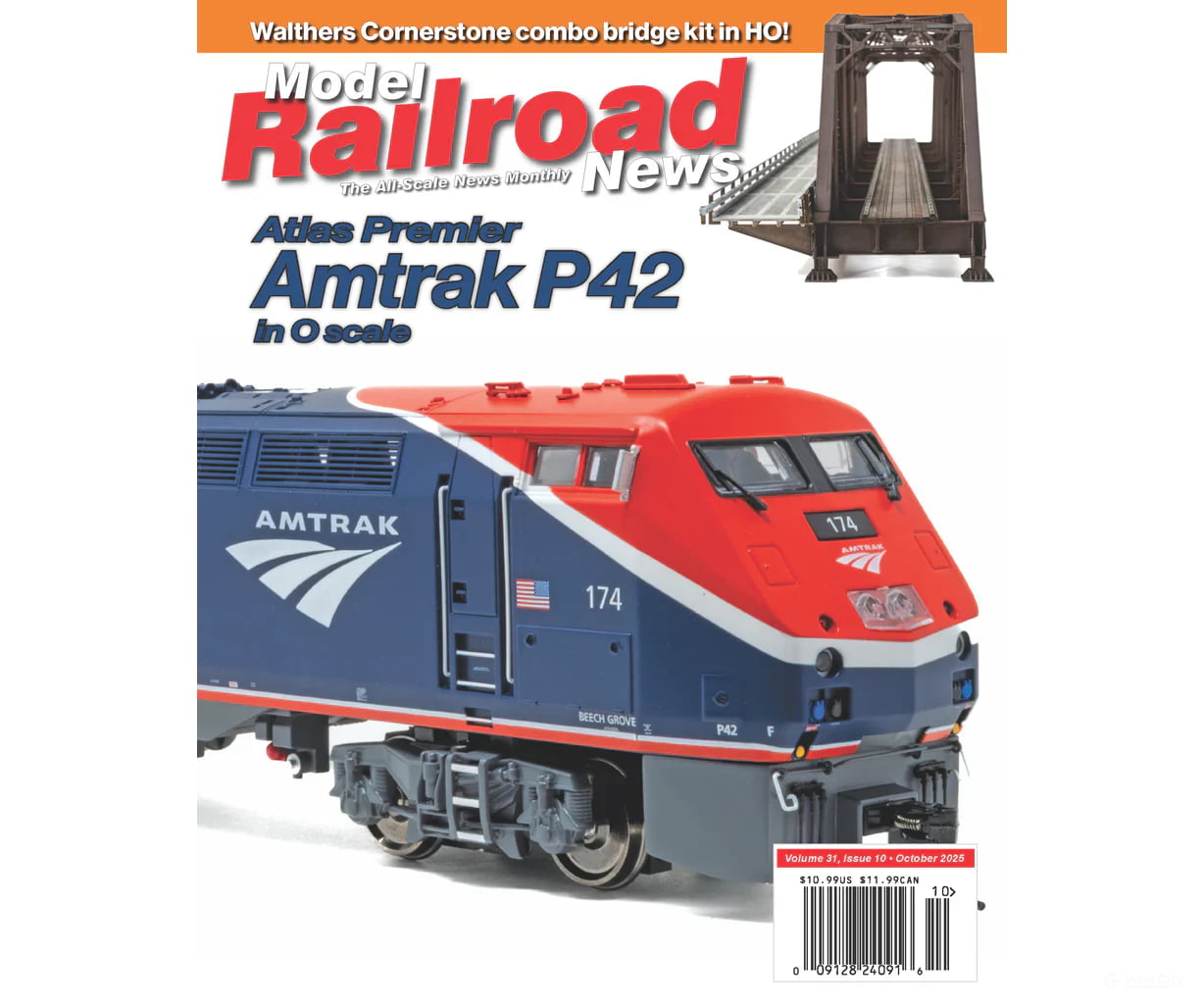Model Railroad News October 2025 - Magazines