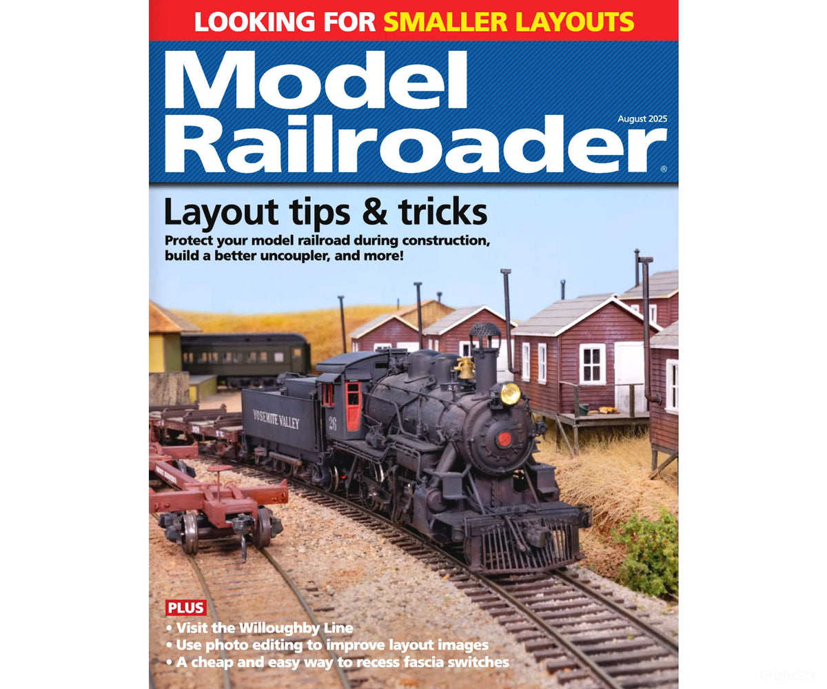 Model Railroader Magazine August 2025
