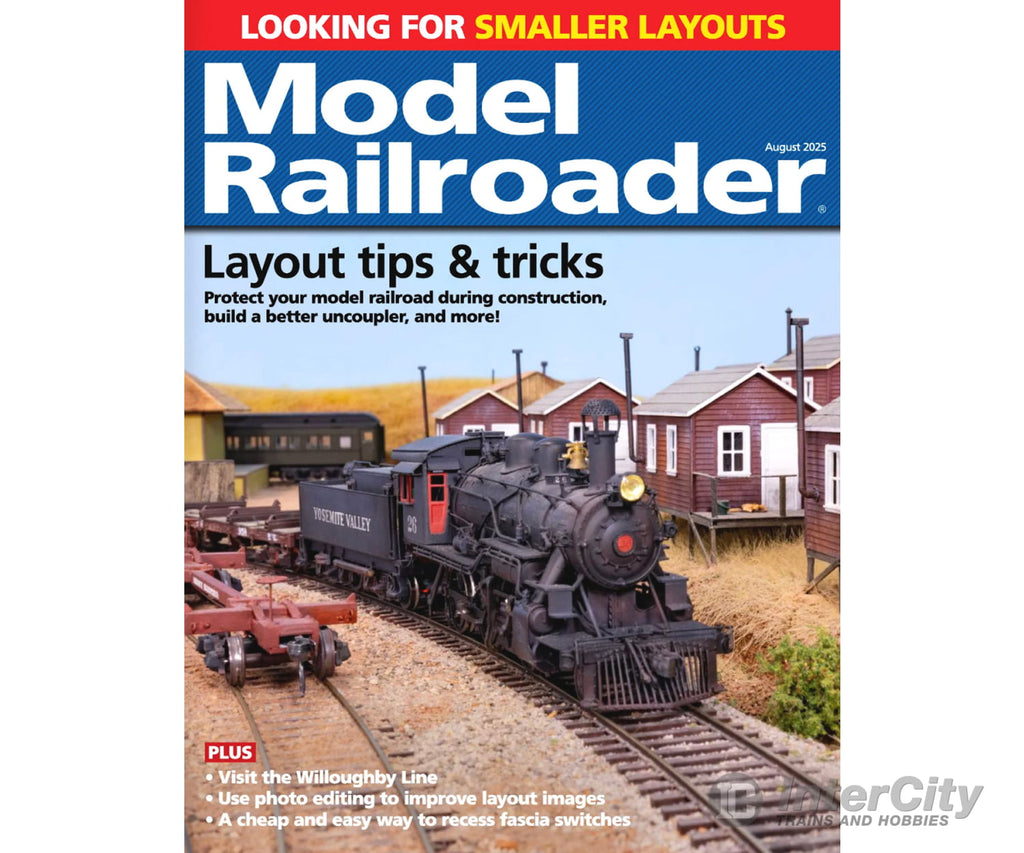 Model Railroader Magazine August 2025 Magazines