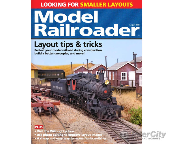 Model Railroader Magazine August 2025 Magazines