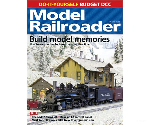 Model Railroader Magazine December 2025 Magazines