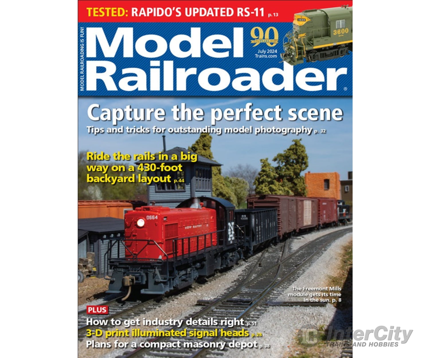 Model Railroader Magazine July 2024 Magazines