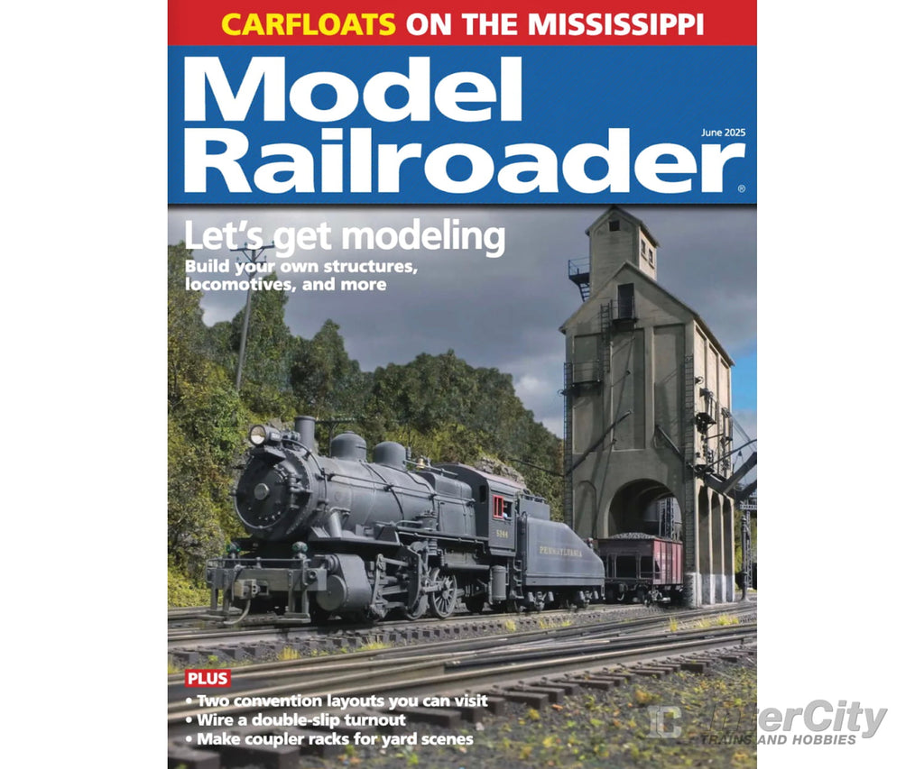 Model Railroader Magazine June 2025 Magazines