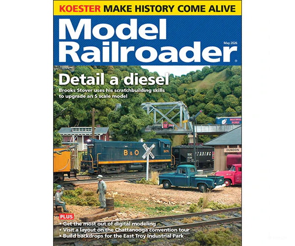Model Railroader Magazine May 2026 - Magazines