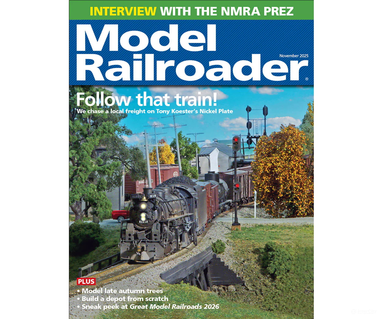 Model Railroader Magazine November 2025 Magazines