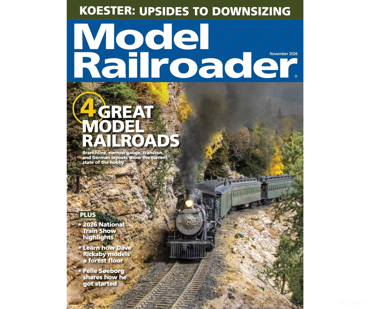 Model Railroader Magazine November 2026 - Magazines